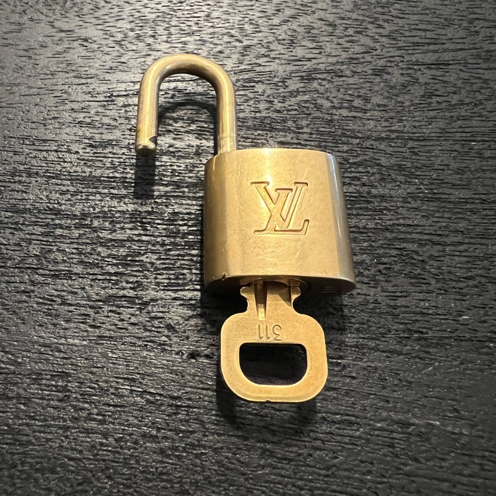 Louis Vuitton lock with key